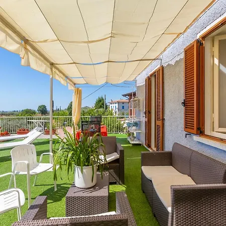Apartment Gemma -hilly Area- Relax With View Lake - Happy Toscolano Maderno